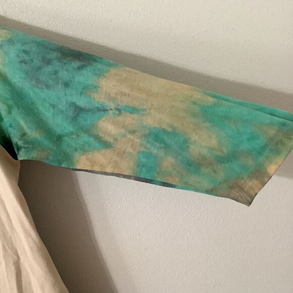 Vanilla Sugar Vintage Y2K Fairy Grunge Fairycore Boho Tie Dye Patchwork Blouse L - Picture 9 of 16